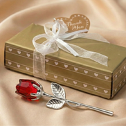 Ewige Kristall-Rose – Crystal Love (Rubinrot)