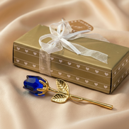 Ewige Kristall-Rose – Crystal Love (Sapphire Edition)