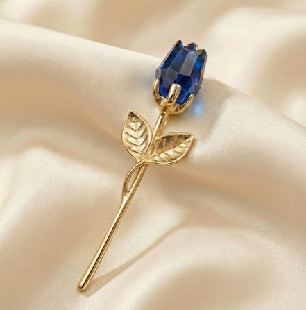 Ewige Kristall-Rose – Crystal Love (Sapphire Edition)